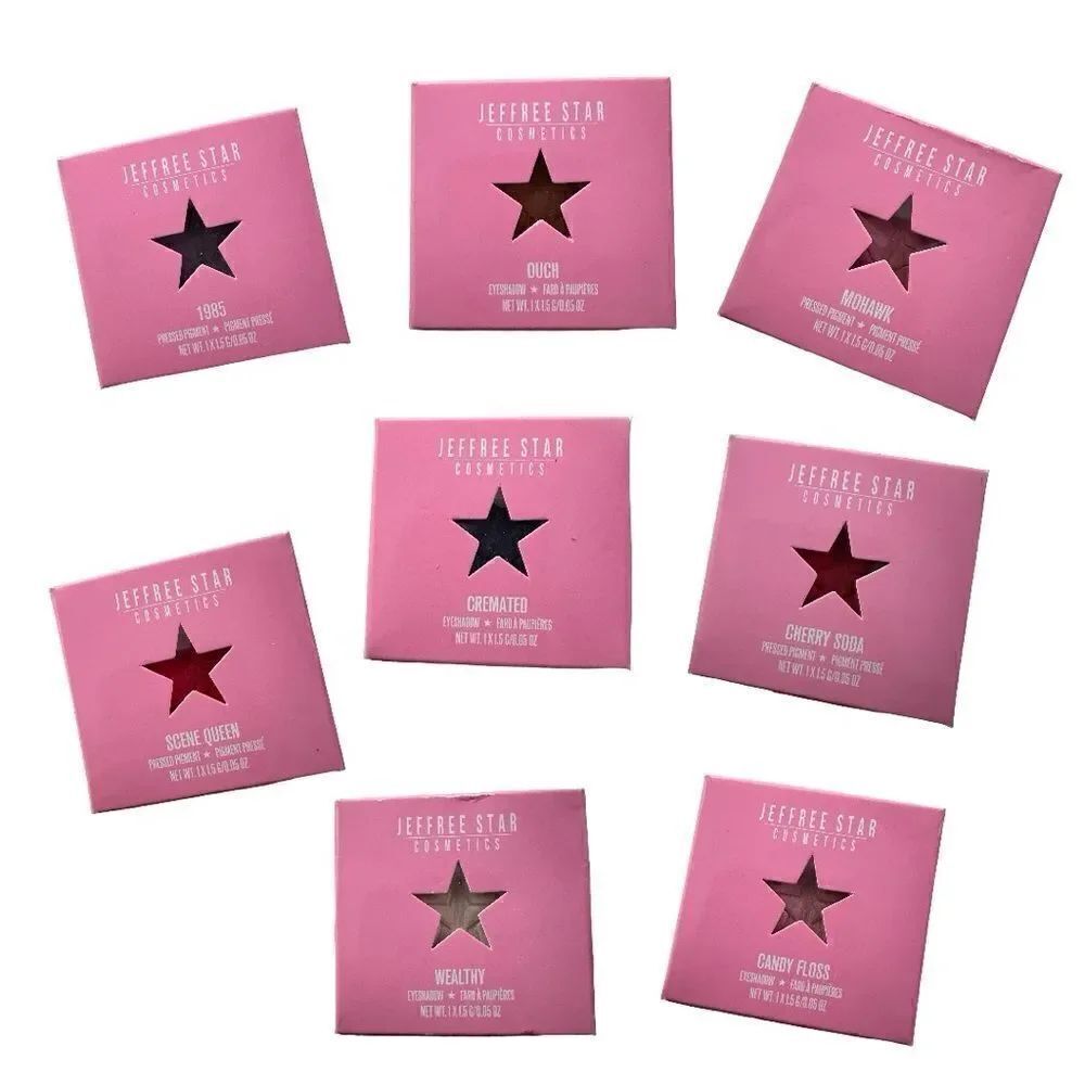 Jeffree Star Artistry Singles Build Your Own Pallet (8 single eyeshadows)